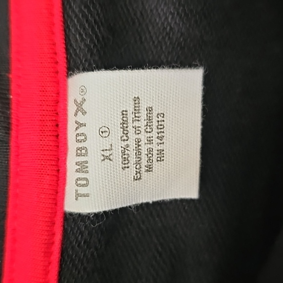 Tomboy X Hoodie Unisex Size XL Black French‎ Terry Sleeveless LGBTQ+-Friendly - Picture 2 of 4